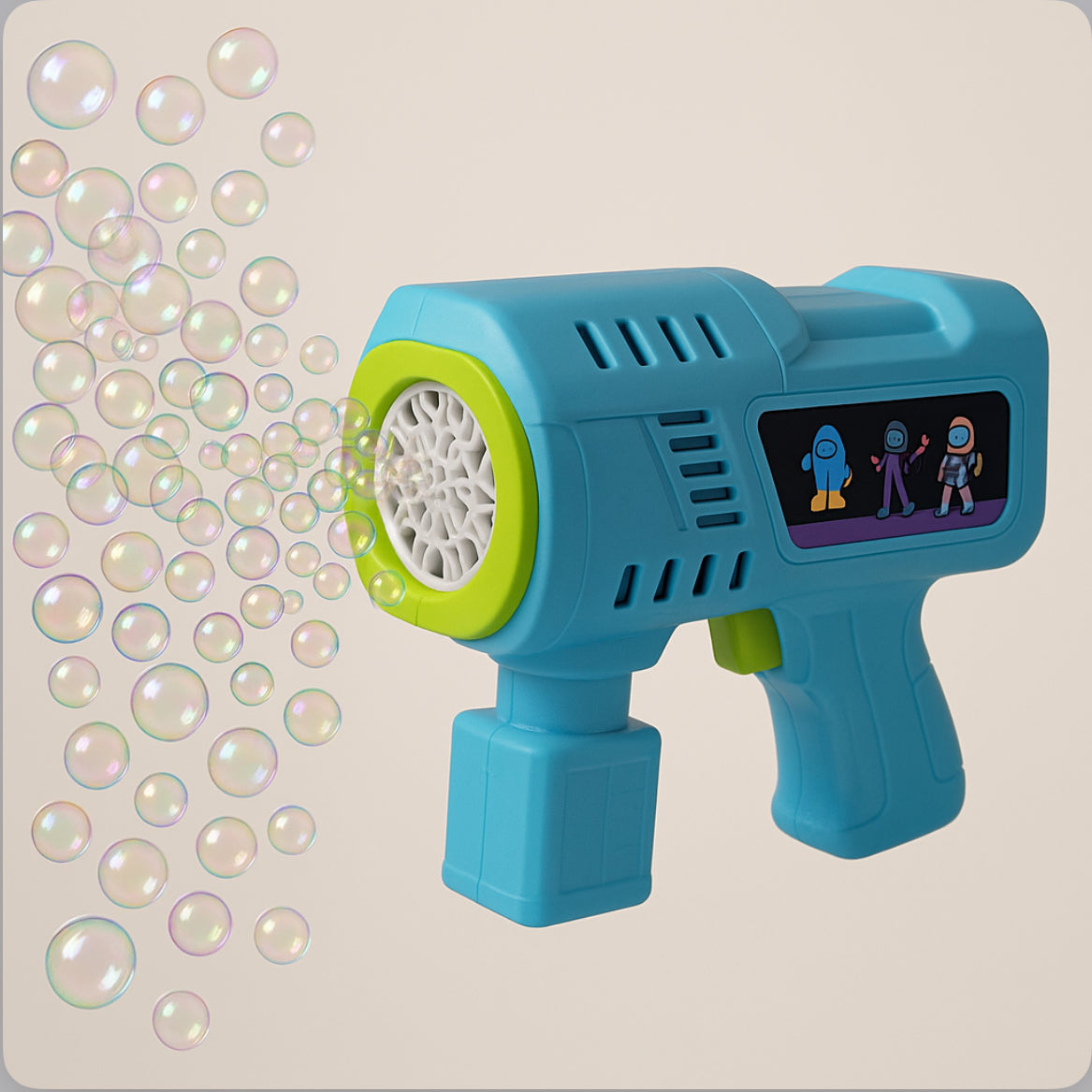 Electric Bubble Gun Toy for Kids – Bubble Machine with Music & LED Lights | Automatic Unlimited Bubble Blower for Outdoor Fun – Age 3+